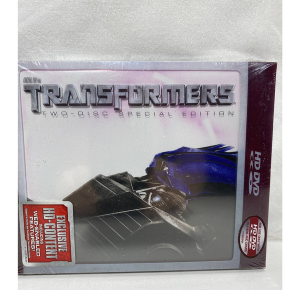 Transformers 2-Disc Special Addition HD-DVD Factory Sealed - Picture 1 of 6